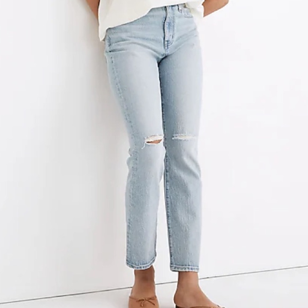 MADEWELL - High Rise Slim Crop Boyjean Sz 0 / 25